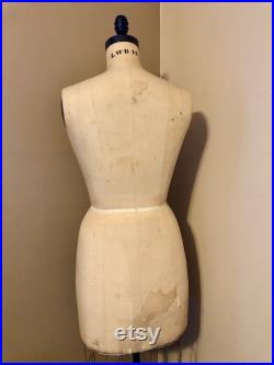 Vintage 1960s JR Bauman Dress Form