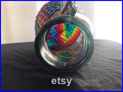 Vintage 1970 80 GLASS BUDDHA HEAD Shop Display sunglasses hat wig cap headphones