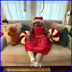 Vintage 1977 boogie bears design display factory large full body mannequin cloth