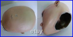 Vintage Adel Rootstein model BB9 Mannequin Head, 1980s Real Size with Black Lace Vintage Hat