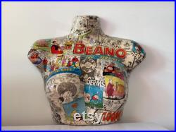 Vintage Comic Mannequin Vintage Comic Mannequin Shop Display Female Body Mannequin Vintage Mannequin Torso