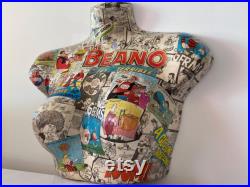 Vintage Comic Mannequin Vintage Comic Mannequin Shop Display Female Body Mannequin Vintage Mannequin Torso