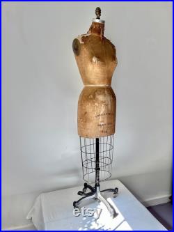 Vintage Dress Form, Wolf Model, 1968, Size 10