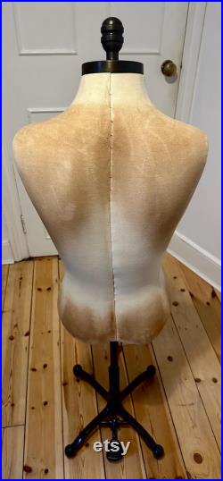 Vintage Dressmaker s Mannequin With Cast Iron Base. Excellent Condition. London Pick Up