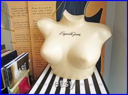 Vintage Exquisite Form Bullet Bra Lingerie Brassiere Store Display Mannequin Bust