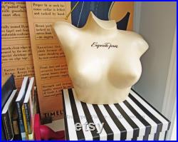 Vintage Exquisite Form Bullet Bra Lingerie Brassiere Store Display Mannequin Bust