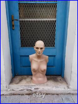 Vintage Female Mannequin Bust