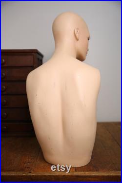 Vintage Female Mannequin Realistic Full Size body antique store display head Bust hat wig stand