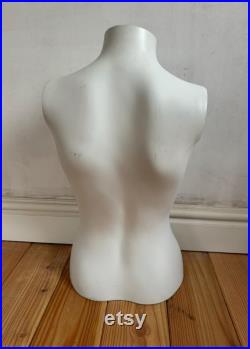 Vintage Female Mannequin Torso Shop Display Dummy