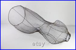 Vintage French Wire Dress Form 1940s Store Display 31