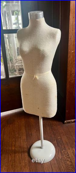 Vintage Half Scale Dress Form Mannequin