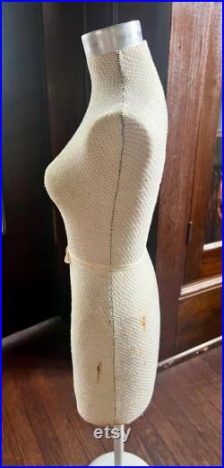 Vintage Half Scale Dress Form Mannequin
