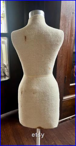 Vintage Half Scale Dress Form Mannequin