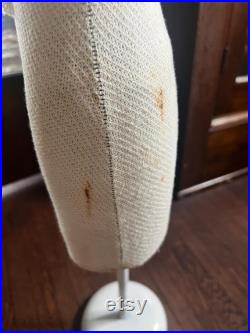 Vintage Half Scale Dress Form Mannequin