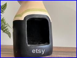 Vintage Hand Painted Mannequin Head Decorative Hat Stand or Wig Holder