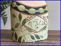 Vintage Hand Painted Mannequin Head Decorative Hat Stand or Wig Holder