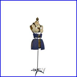 Vintage Hearthside Dress Form on Stand Adjustable Clothing Display, Antique Female Mannequin Sewing Display, Unique Clothing Store Decor