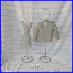 Vintage Ikea TRAD Mesh Forms Dress Form and Mens Suit Jacket Table Decor Jewelry Stand Vintage Ikea Display Stands