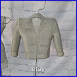 Vintage Ikea TRAD Mesh Forms Dress Form and Mens Suit Jacket Table Decor Jewelry Stand Vintage Ikea Display Stands