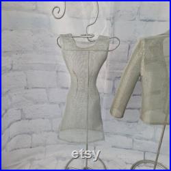 Vintage Ikea TRAD Mesh Forms Dress Form and Mens Suit Jacket Table Decor Jewelry Stand Vintage Ikea Display Stands