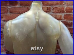 Vintage Male Yellow Mannequin Shop Display