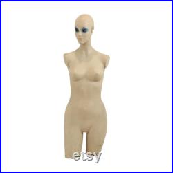 Vintage Mannequin Etalage Paspop Vrouw Polyester Levensgroot Made in Italy 109cm