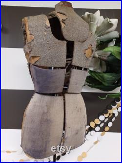 Vintage Mannequin Form Dress Form Antique Dress Form Mannequin Sally Stitch Size B Adjustable Dress Form Retro Fashion Model