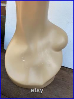 Vintage Mannequin, Hair Wig, Hat, Jewelry Display, Female Lady Head,