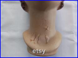 Vintage Mannequin Head Millinery Display Jean Harlow AS IS