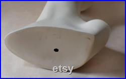 Vintage Mannequin Head Wig Hat StandWoman shop Display Bust 1950s 1960s