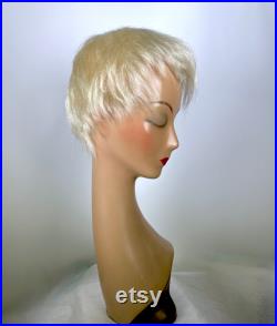 Vintage Mannequin Head for Display Head Sewing Room Studio Millinery Tool