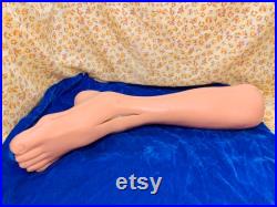 Vintage Mannequin Leg foot.