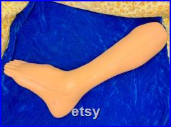 Vintage Mannequin Silicone Leg foot.