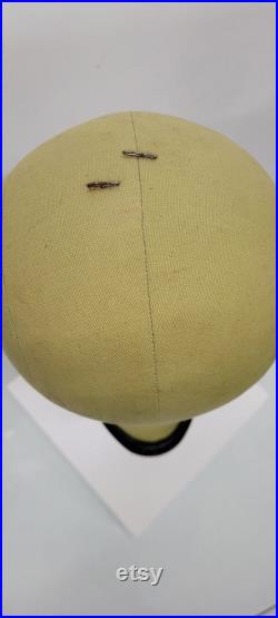 Vintage Mannequin display head Wig Hat Form Adjustable Table Clamp Millinery Block