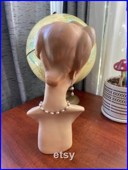 Vintage Mannequin head -Vanity display