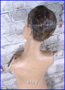 Vintage Mid Century Retro Teenage Boy Mannequin Spritely Kid by Darling Store Display 55 tall Very Rare MISSING ARMS