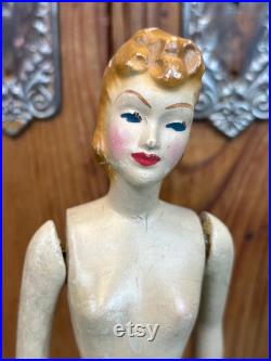 Vintage Simplicity Sewing Doll 12 Latexture Sewing Doll
