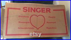 Vintage Singer Dress Form Dressmaking mannequin with original box