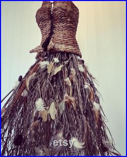 Vintage Witchy Wicker Fairy Folk Mannequin