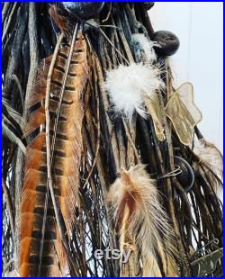 Vintage Witchy Wicker Fairy Folk Mannequin