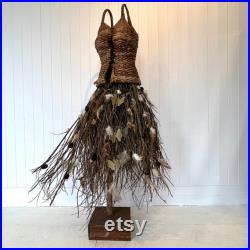 Vintage Witchy Wicker Fairy Folk Mannequin