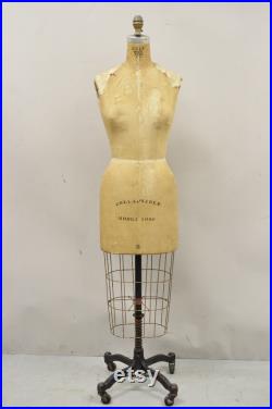 Vintage Wolf Model Form Model 1980 Size 8 Dress Form Mannequin