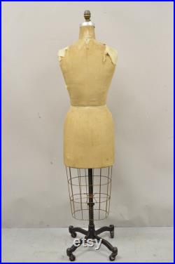 Vintage Wolf Model Form Model 1980 Size 8 Dress Form Mannequin