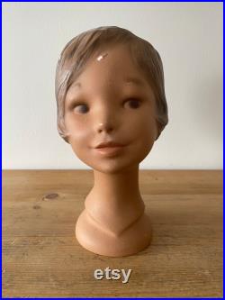 Vintage child s mannequin head