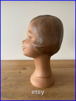 Vintage child s mannequin head