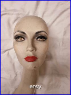 Vintage ling neck mannequin