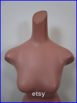Vintage woman's torso store fiberglass mannequin