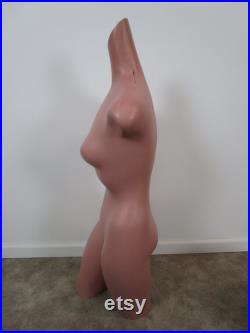 Vintage woman's torso store fiberglass mannequin