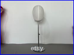 Wigs Display Adjustable Silver Base Cream Ivory Velvet Female Mannequin Head Jessy