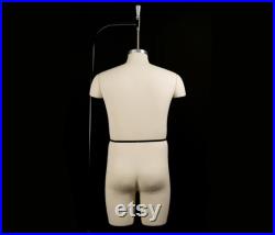 Winston NS, FCE Size 44 Regular Professional Male Mannequin, Tailors Dummy, Body Form, Short Legs
